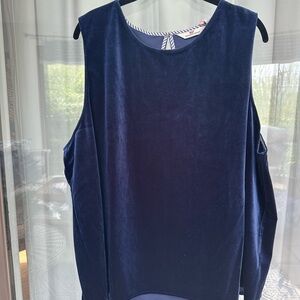 NWT Vineyard Vines Deep Bay Velvet Shell